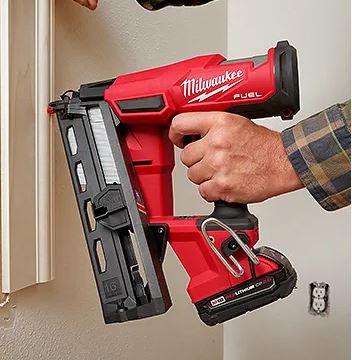 Milwaukee Unveils New 16 Gauge Angled Finish Nailer | Construction Citizen